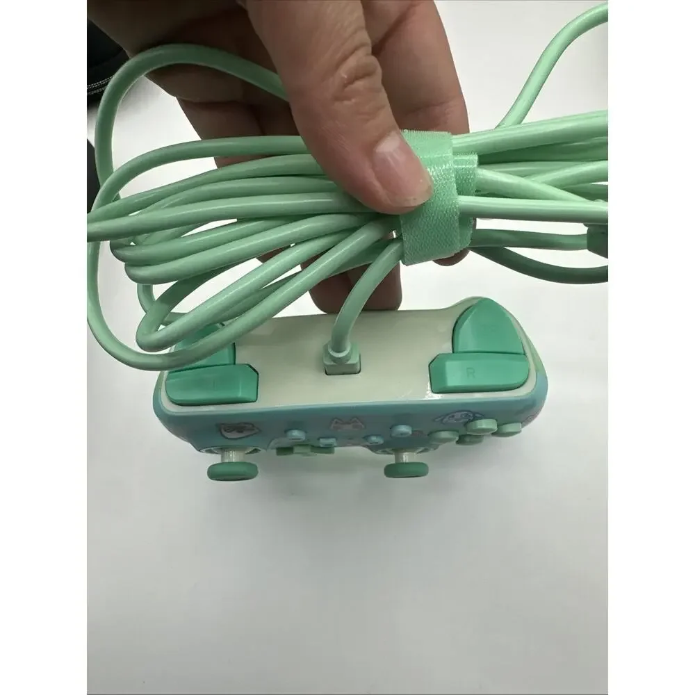 PowerA Animal Crossing Wired Controller for Nintendo Switch Green